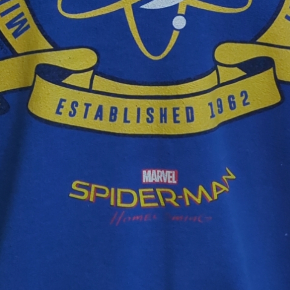 Marvel Blue Graphic Sweater size S color Blue - Picture 3 of 4